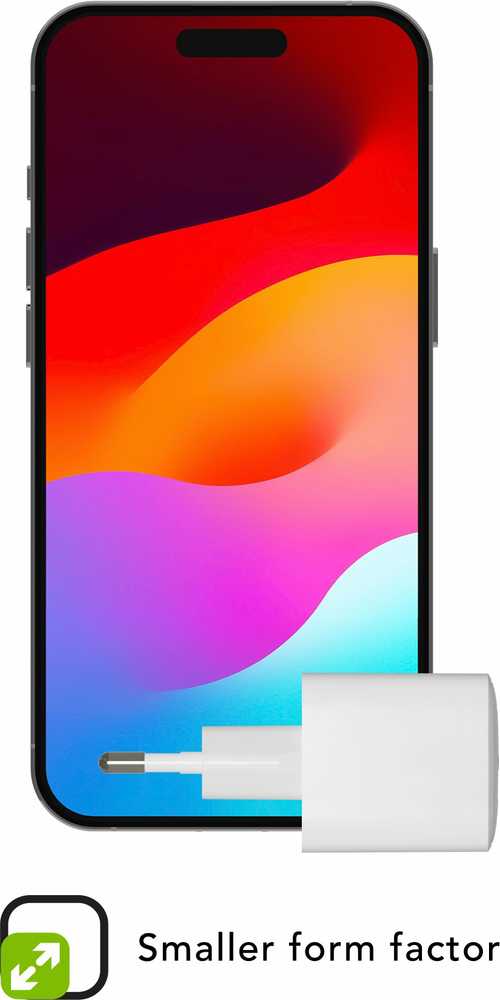 dbramante1928 - Įkrovimas - Sieninis įkroviklis GaN - USB-A 18W EU - Baltas