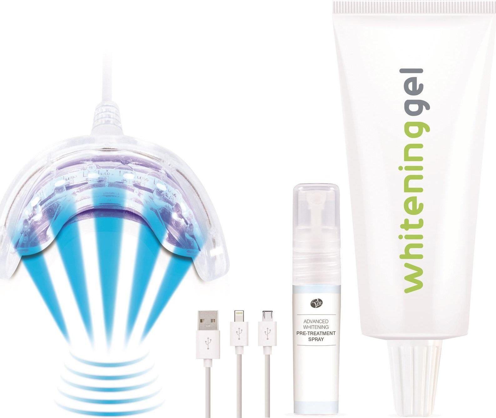 Rio Beauty USB dantų balinimo kelionės dantų balinimo lempa