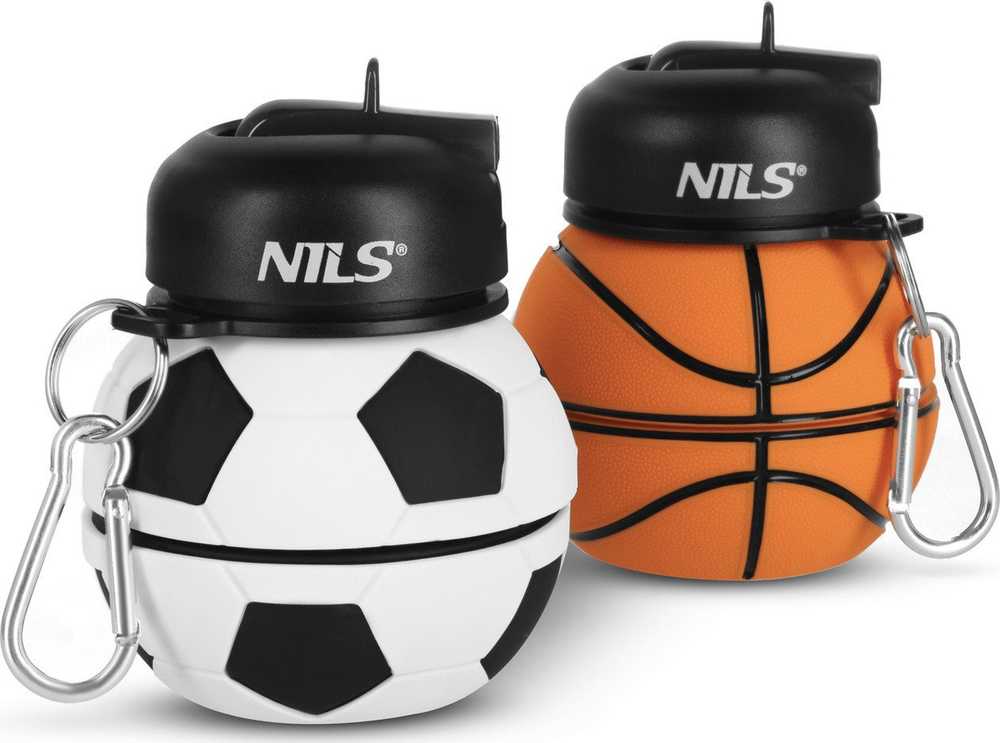 Gertuvė Nils Camp DD-Print NILS NC4104 KUBEK SILIKONOWY sulankstomas 550 ML BASKETBALL