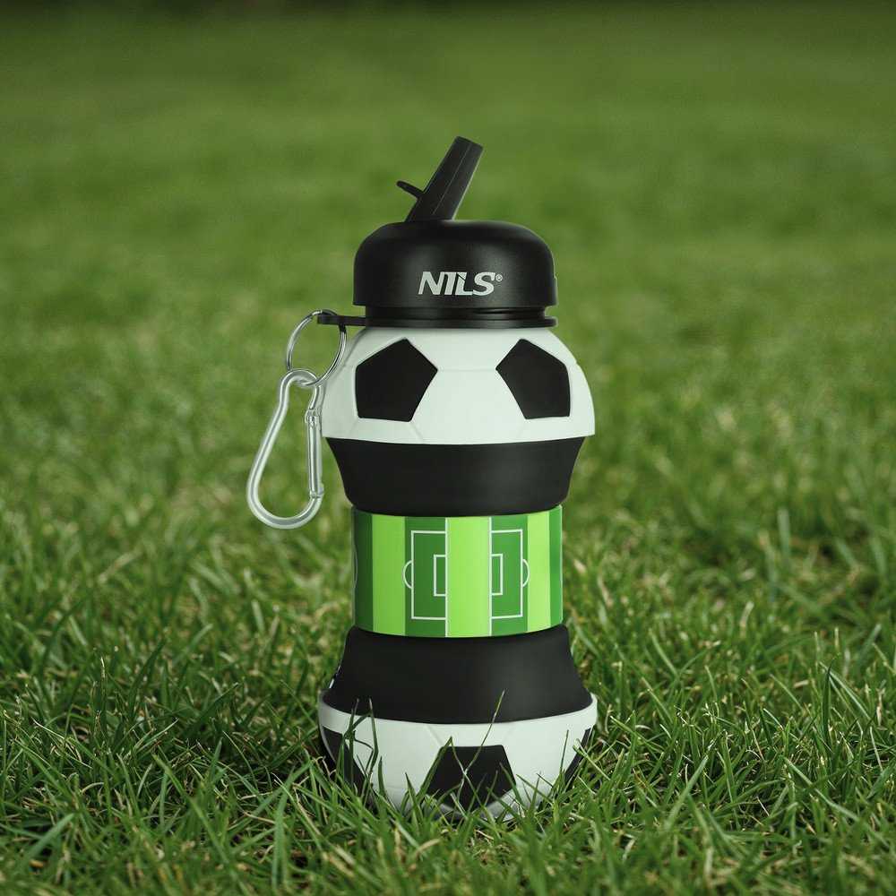 Gertuvė Nils Camp DD-Print NILS NC4104 Silikoninis puodelis sulankstomas 550 ML FOOTBALL