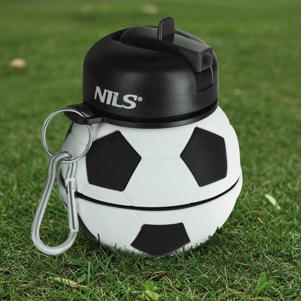 Gertuvė Nils Camp DD-Print NILS NC4104 Silikoninis puodelis sulankstomas 550 ML FOOTBALL