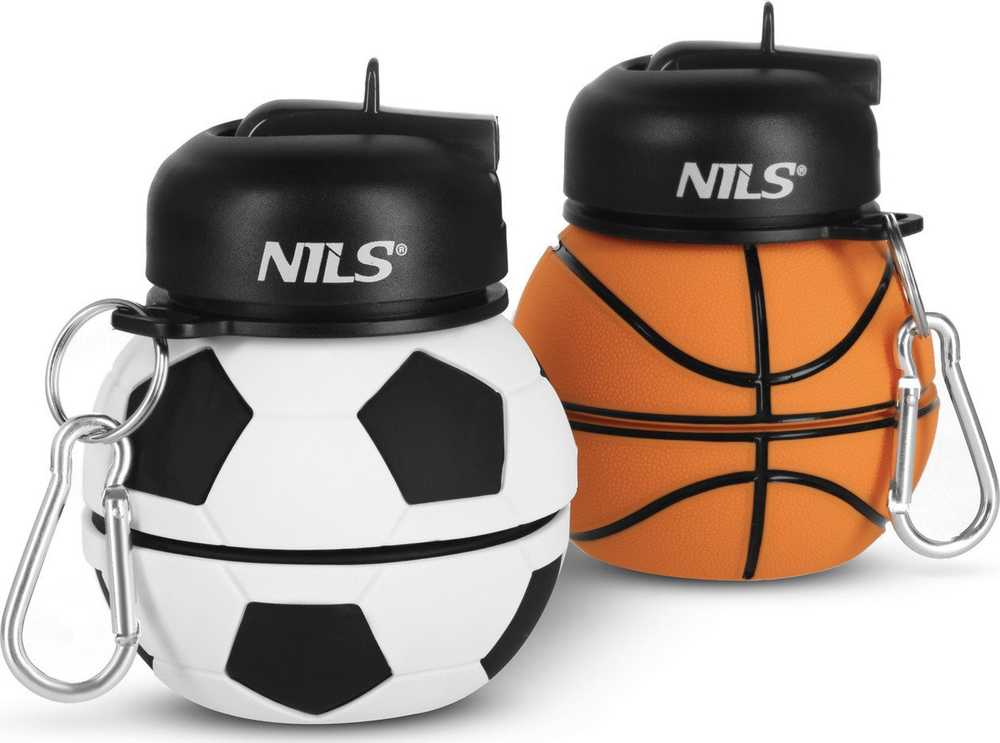 Gertuvė Nils Camp DD-Print NILS NC4104 Silikoninis puodelis sulankstomas 550 ML FOOTBALL