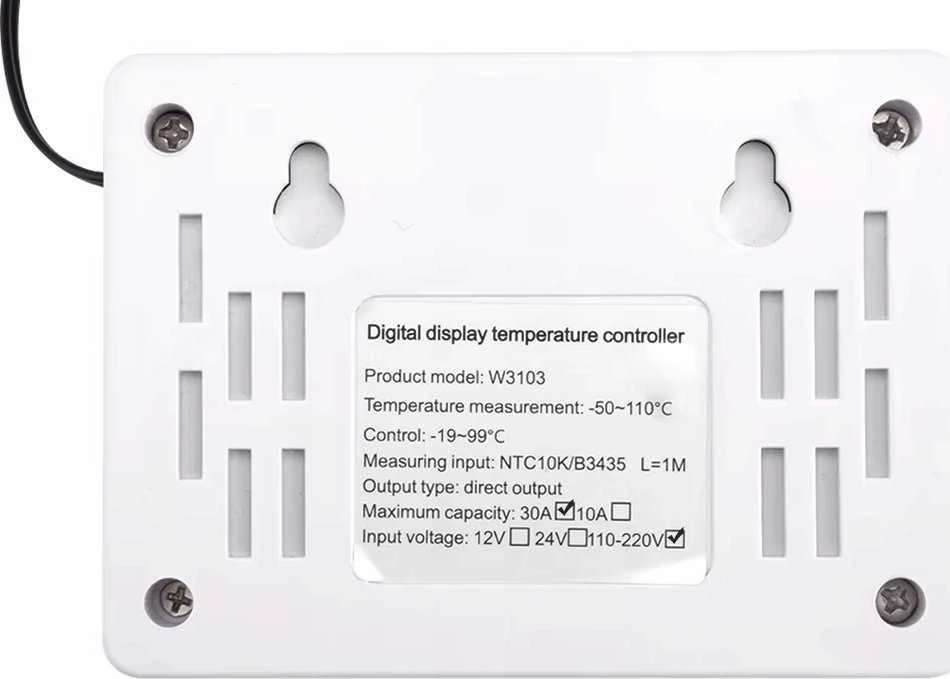 Eurokomp W3103 korpusas su technine etikete