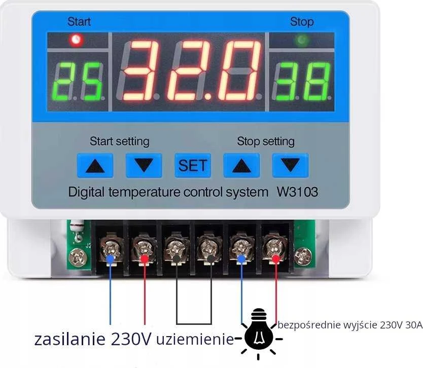 Eurokomp Termostatas HX-W3103 E6248