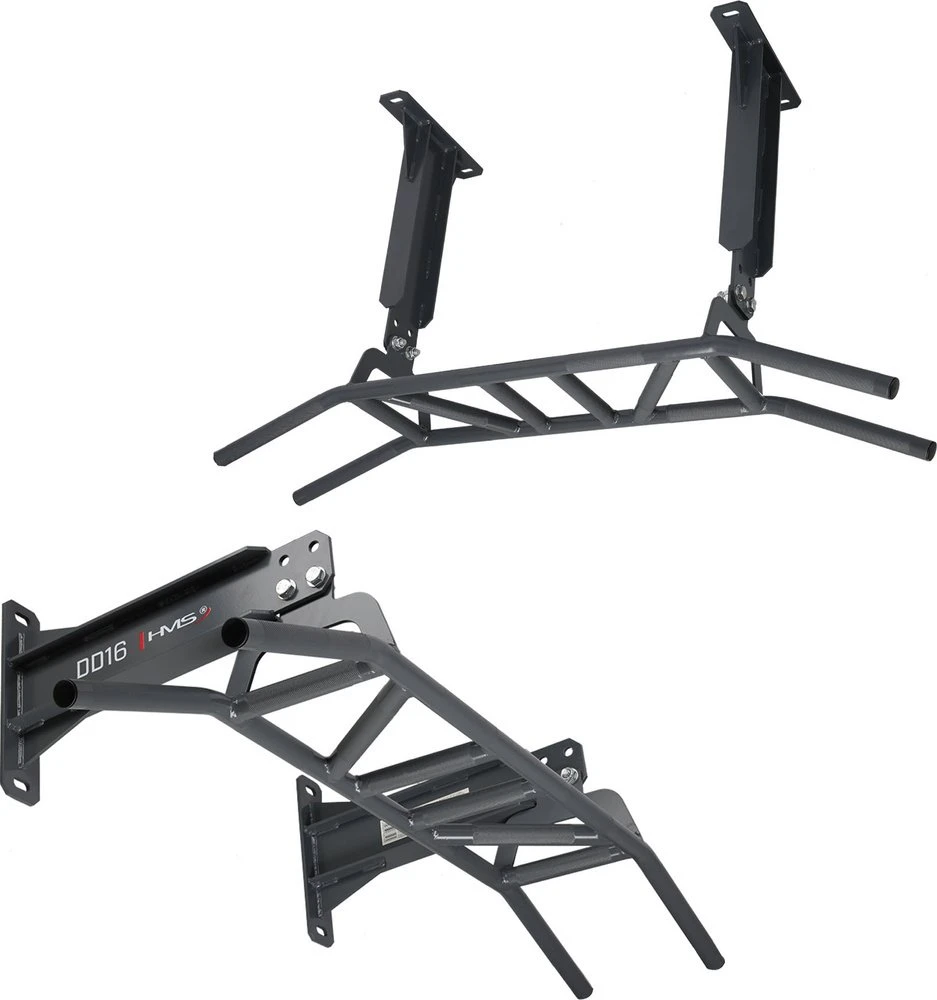 HMS FITNESS DD16 prie sienos ir lubų tvirtinamas skersinis namų treniruoklių salei