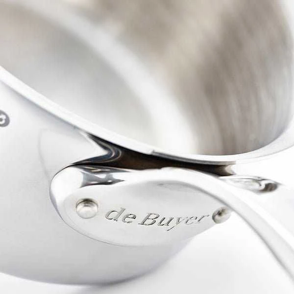 De Buyer Affinity Puodas Stainless Steel su dangteliu 20 cm