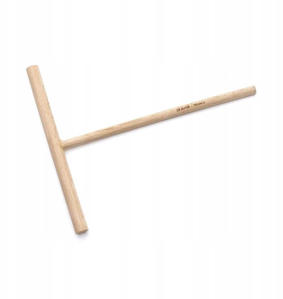 De Buyer Pancake batter spatula, wooden, B Bois
