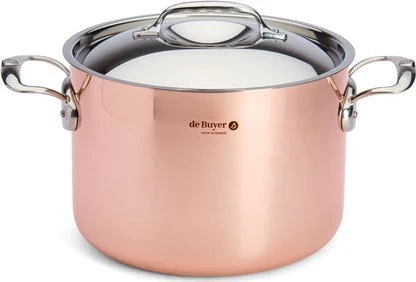 De Buyer Deep puodas, 7.5 l, Prima Matera