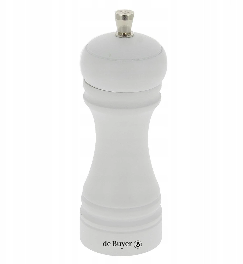 De Buyer Salt grinder, 14 cm, baltas matt, Java