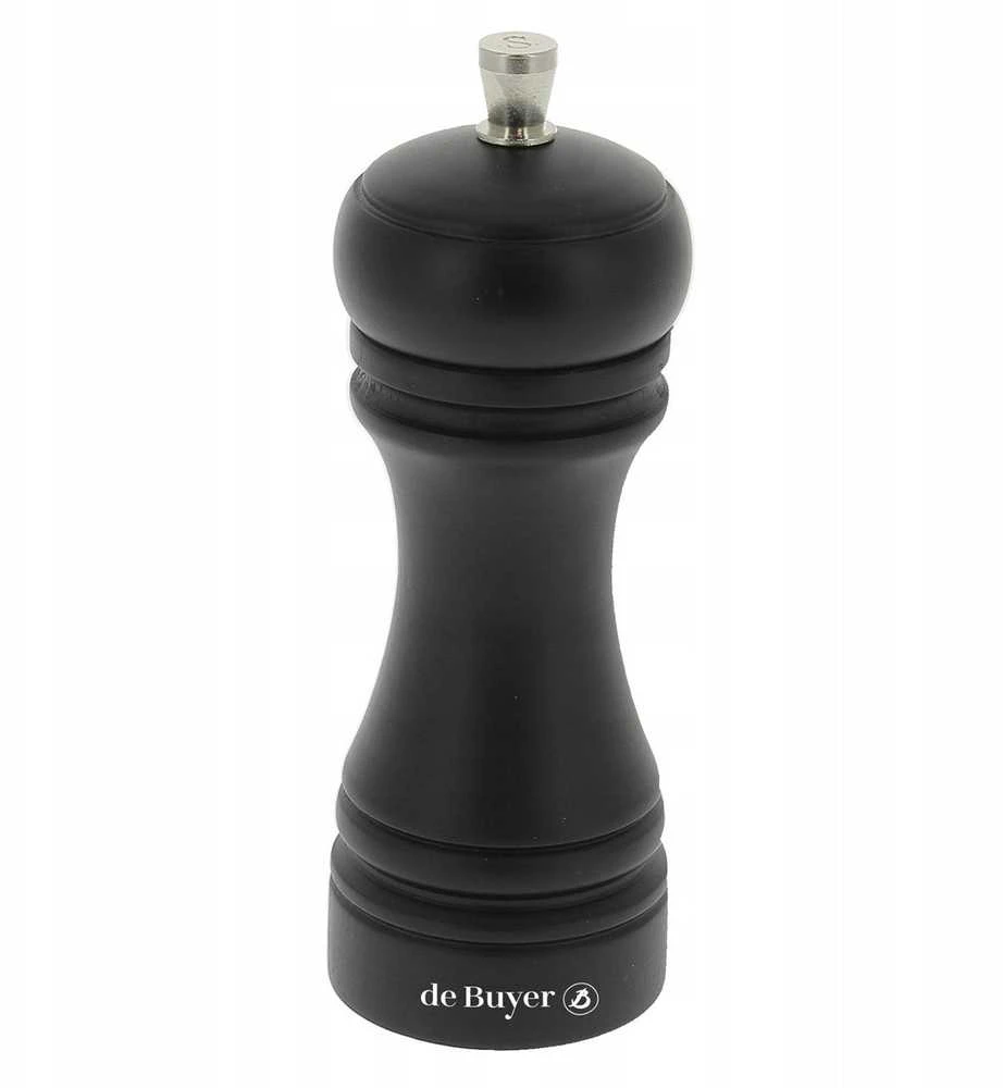 De Buyer Salt grinder, 14 cm, juodas matt, Java