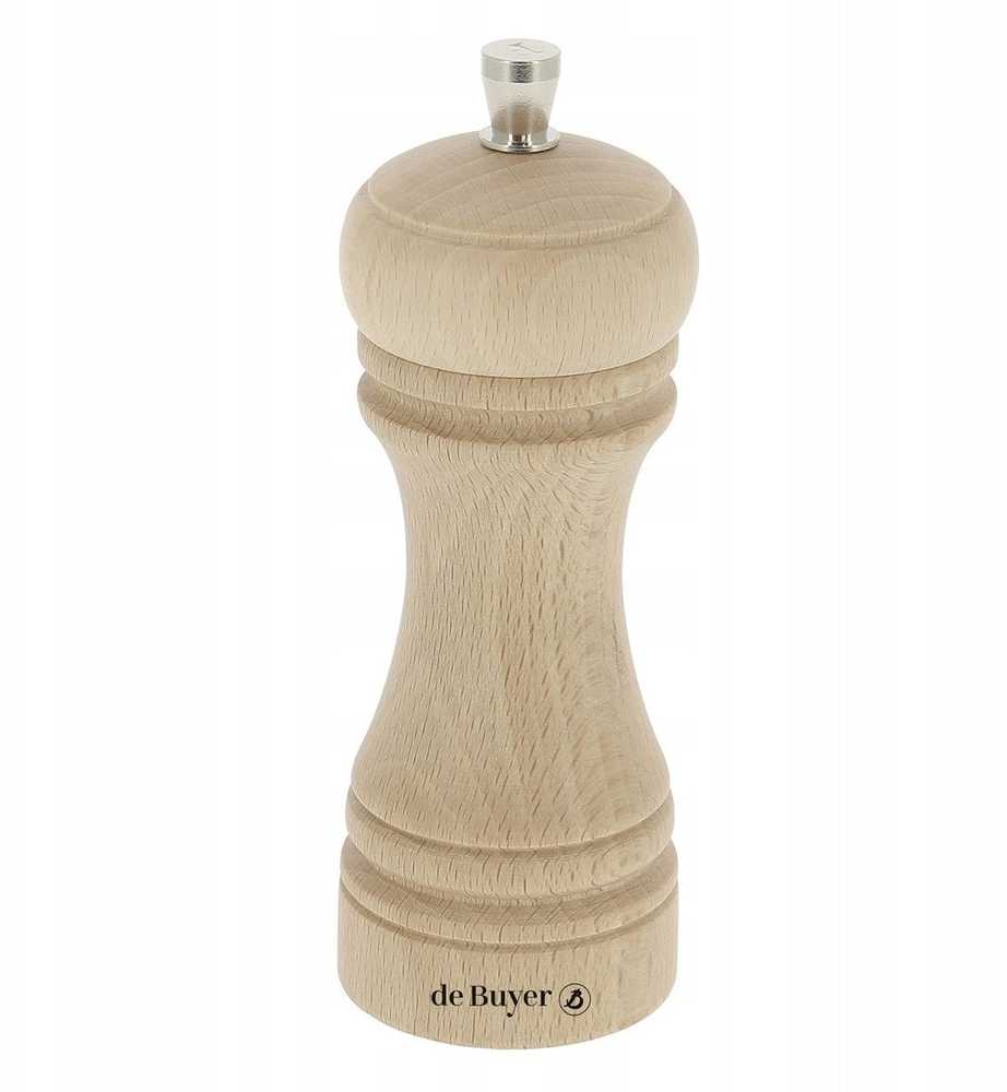 De Buyer Salt grinder, 14 cm, natural, Java