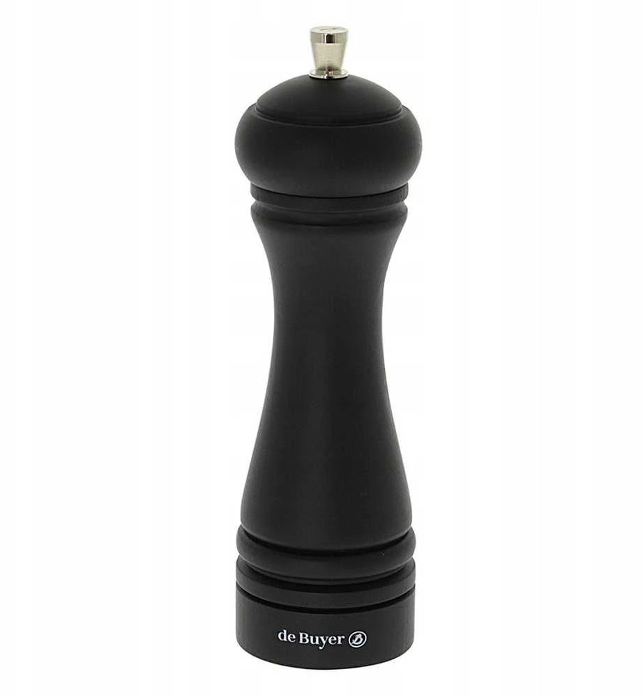 De Buyer Salt grinder, 18 cm, juodas matt, Java