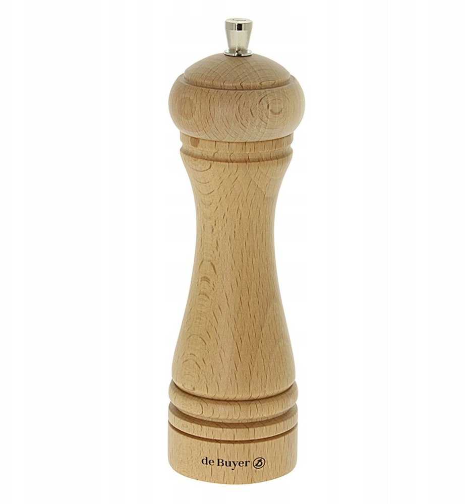 De Buyer Pepper mill, 18 cm, wooden, Java