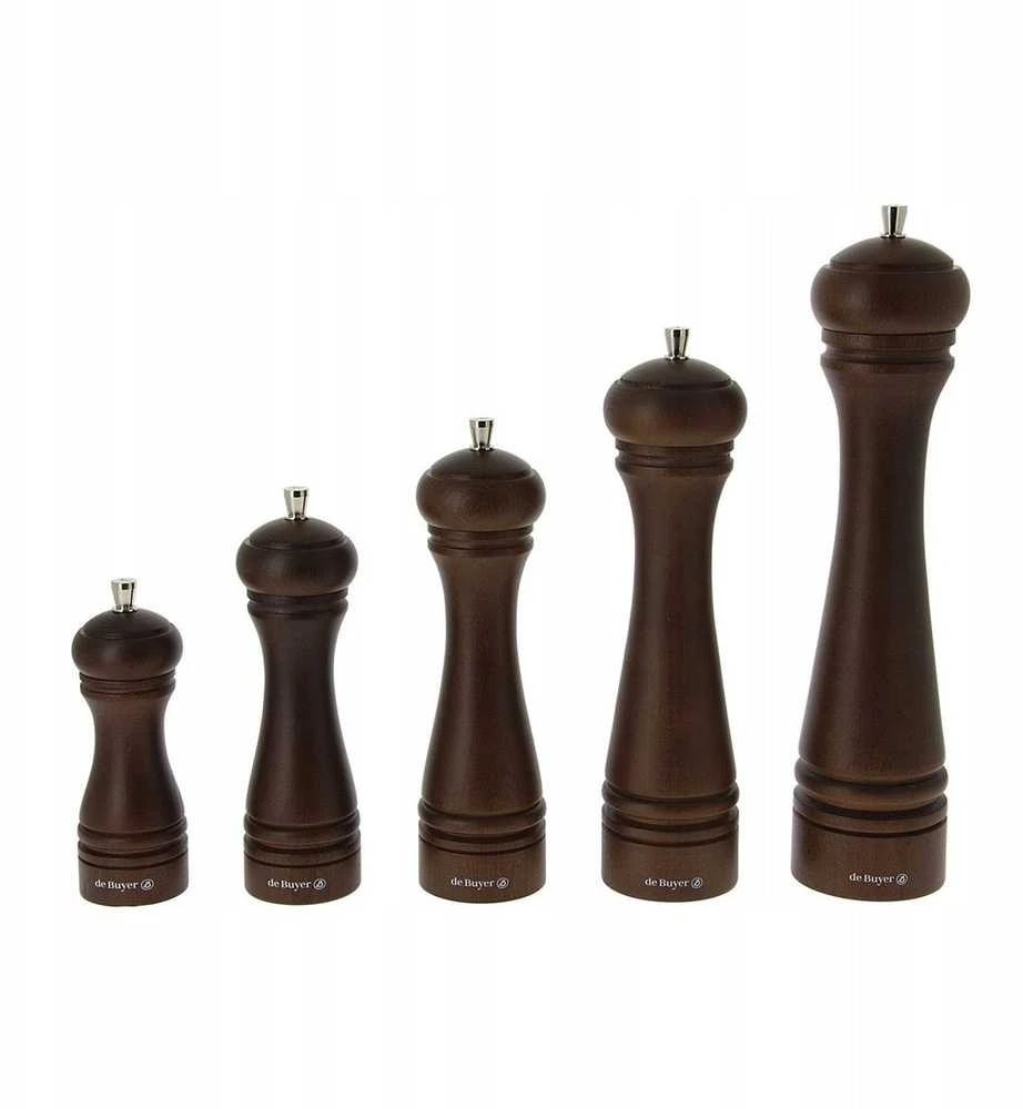 De Buyer Pepper grinder, 18 cm, dark ruda, Java