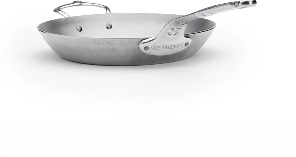 De Buyer nerūdijančio plieno keptuvė, 32 cm, natūraliai neprilimpanti, Tôle MINERAL B Pro 568032