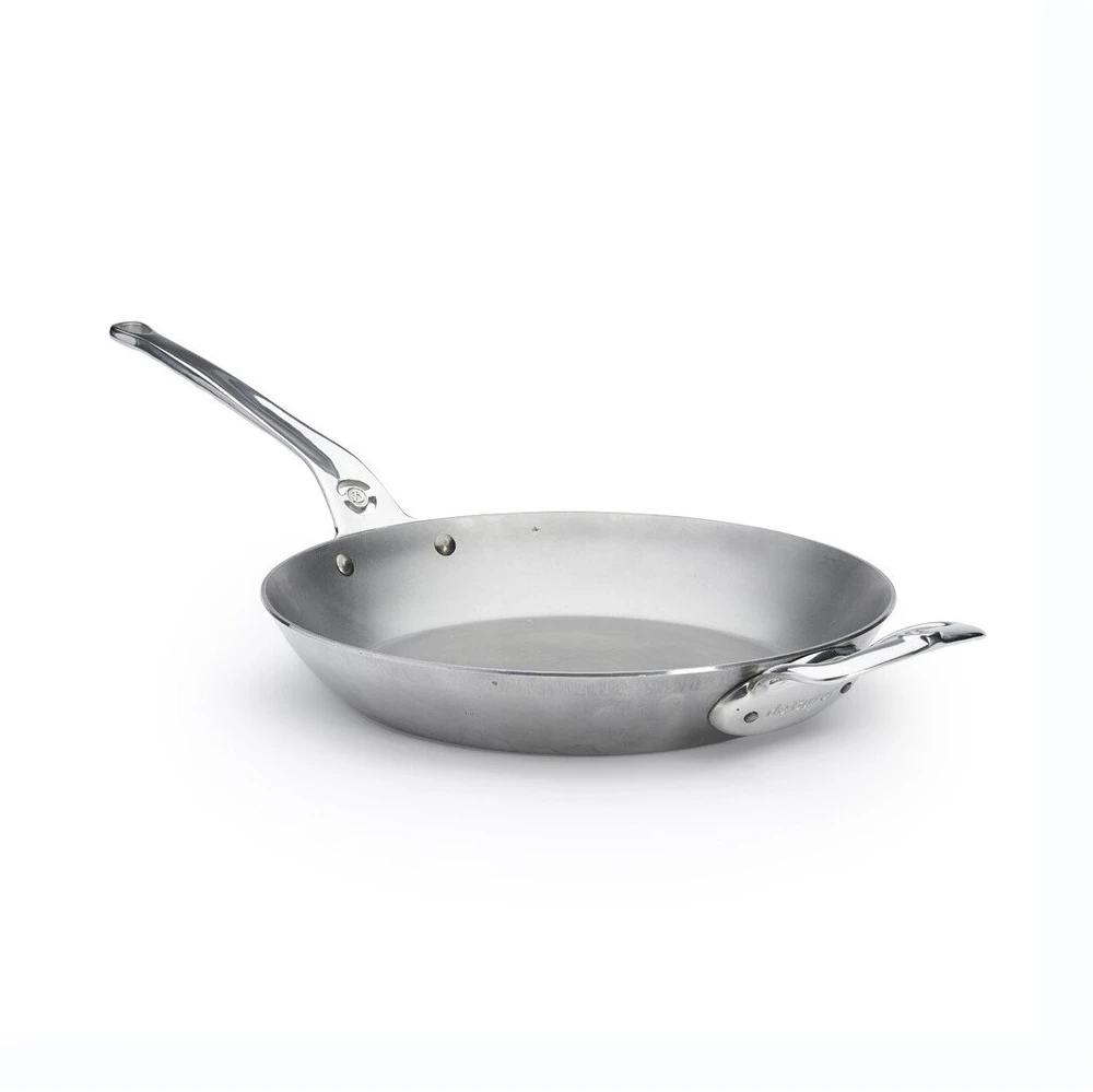 De Buyer nerūdijančio plieno keptuvė, 32 cm, natūraliai neprilimpanti, Tôle MINERAL B Pro 568032