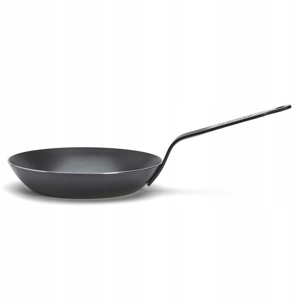 De Buyer Mėlyna Pan, 24 cm, Mėlyna Carbon