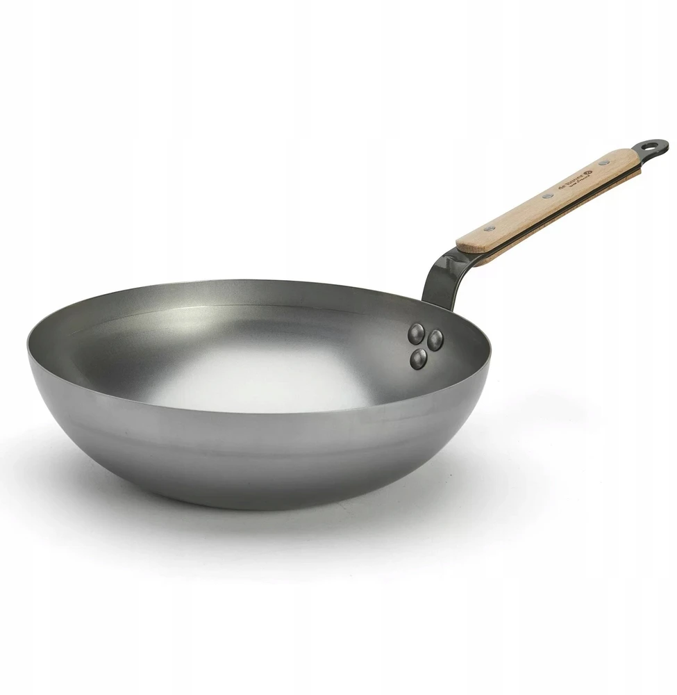 De Buyer Wok, 28 cm, Mineral B Bois