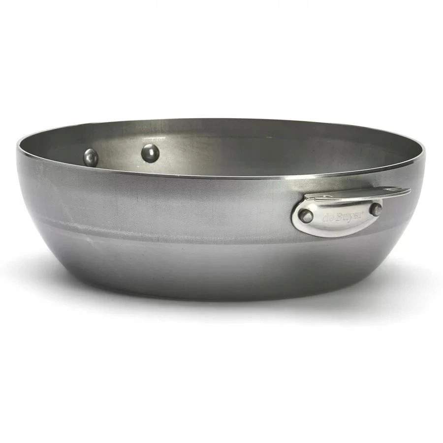 De Buyer Deep skillet, 24 cm, Mineral B Loqy