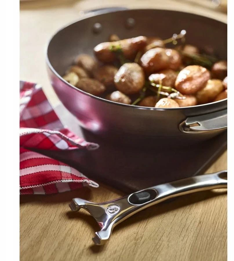 De Buyer Deep skillet, 24 cm, Mineral B Loqy