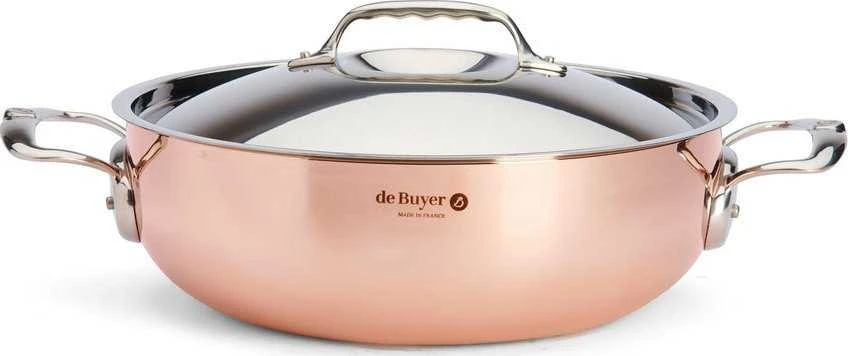 De Buyer DeBuyer 6232.28 troškintuvas iš nerūdijančio plieno sidabro