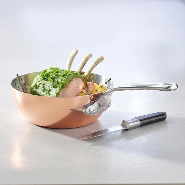 De Buyer Conical copper saucepan, 3.1 l, Prima Matera