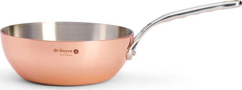 De Buyer Conical copper saucepan, 1.7 l, Prima Matera