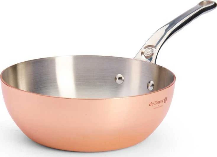 De Buyer Conical copper saucepan, 1.7 l, Prima Matera