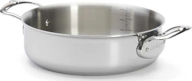 De Buyer Affinity Saucepot žemas su dangteliu 20 cm