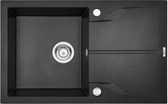 Deante granitinė virtuvinė plautuvė Deante Andante Flush, ZQN_S11F, Metallic pilkas