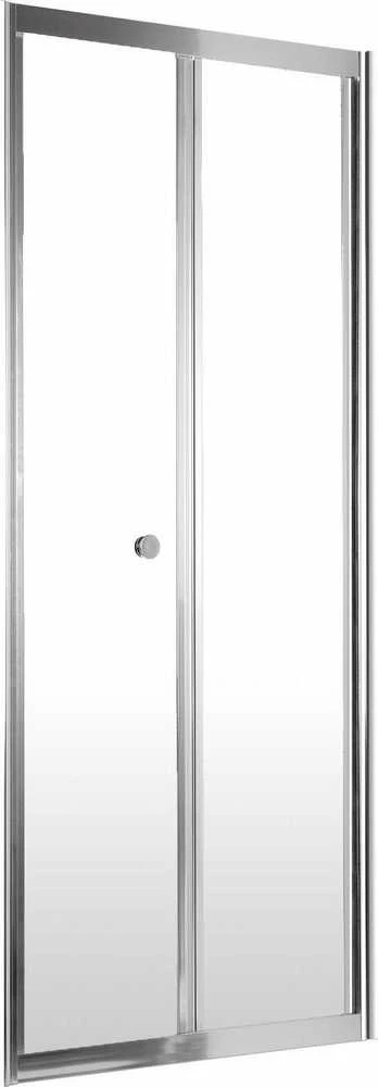 Dušo durys Deante Jasmin plus, 90 cm, Chrome