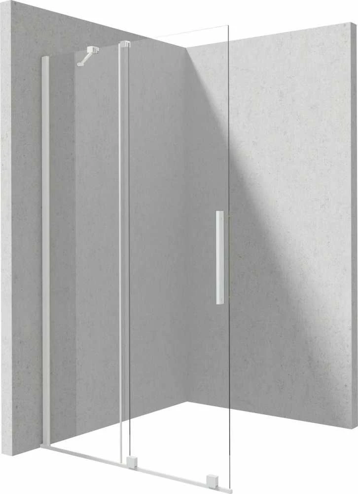 Walk-in stumdoma dušo sienelė Deante Prizma, Bianco, 90x195 cm