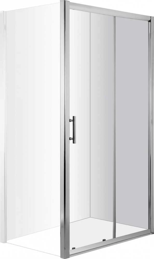 Stumdomos dušo durys Deante Cynia, 110 cm, Chrome