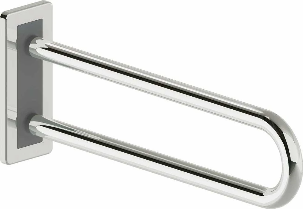 Deante Lehnen vonios kambario rankena, 60 cm, NIL_041S, Steel