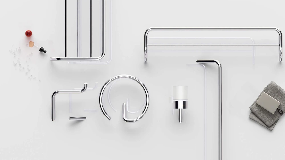 Deante Silia kabliukas ADI_0111, Chrome