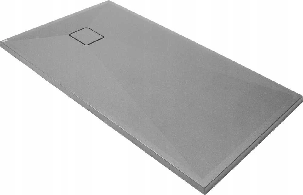 Granitinis dušo padėklas Deante Correo, Metallic pilkas, 140x70 cm