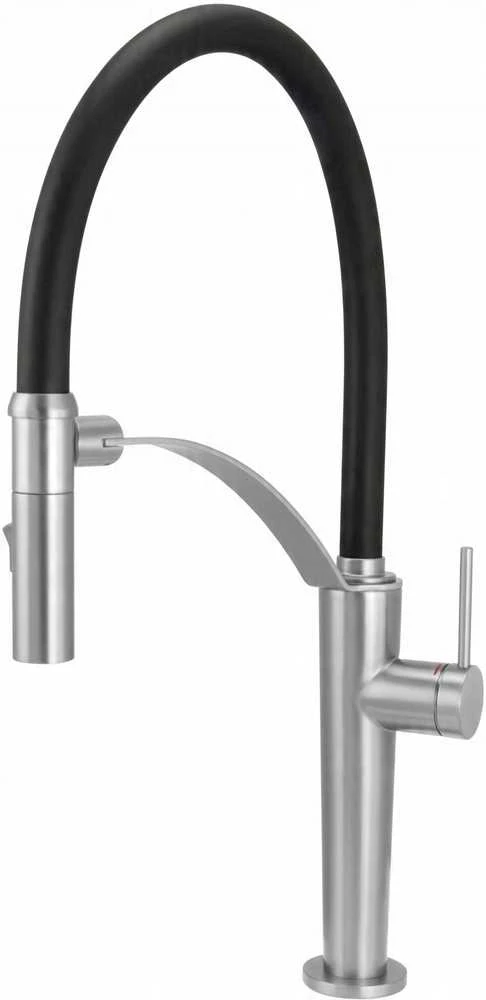 Virtuvinis maišytuvas Deante Corda BRC_F72M, Brushed steel
