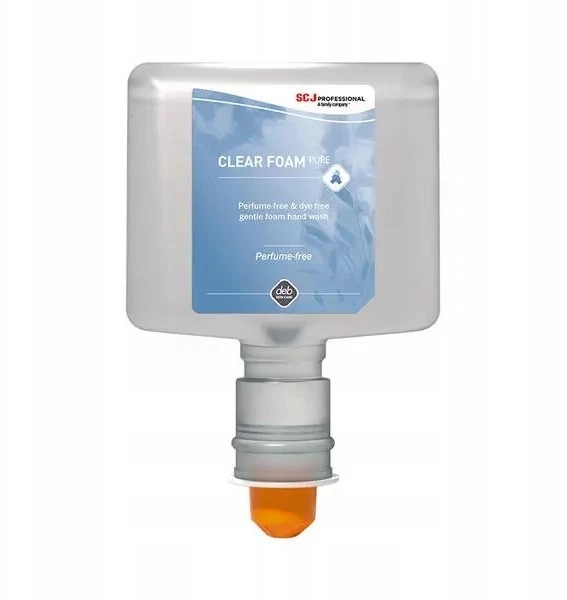 Sc Johnson Professional DEB Muilas putose Clear Foam Pure, įdėklas į bekontaktį dozatorių, 1,2 l, bekvapis (HG-028813)