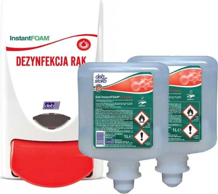 DEB InstantFoam dozatorius su dviem 1L kasetėmis
