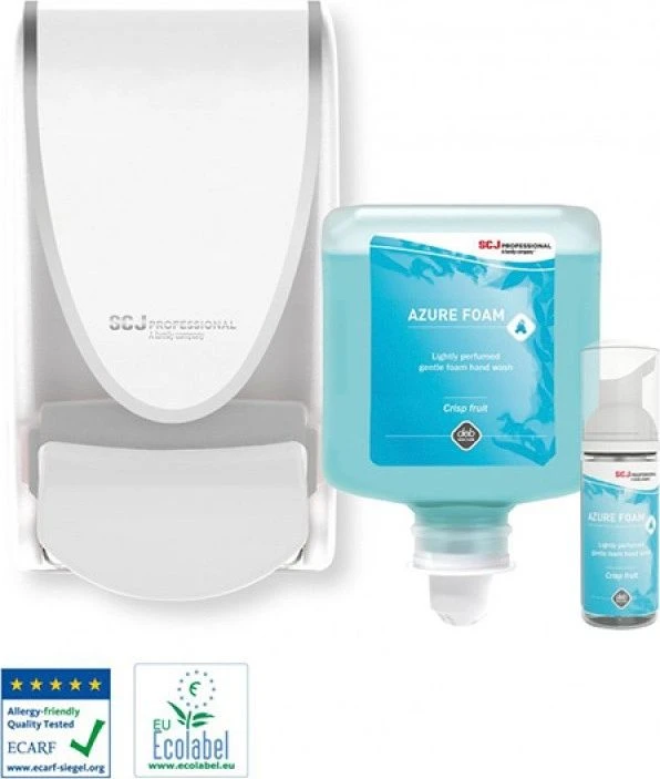 DEB Putų muilas, AZURE, dozatoriaus papildymas, 1000 ml