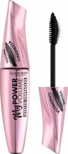 Deborah My Power Volumizing Blakstienų tušas Extra Juodas, 14 ml