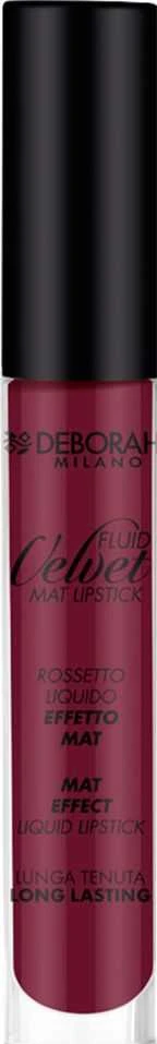 DEBORAH MILANO Fluid Velvet lūpų dažai 09