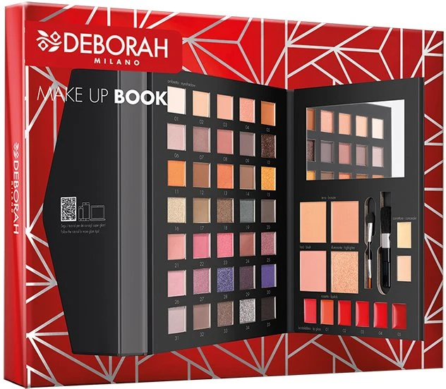 Deborah Book Vol. 3 Daugiafunkcė veido paletė 23 47 atspalviai