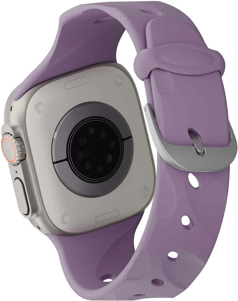 Decoded Decoded silikoninis Ares Splice dirželis 44/46/49mm Violetinė Haze