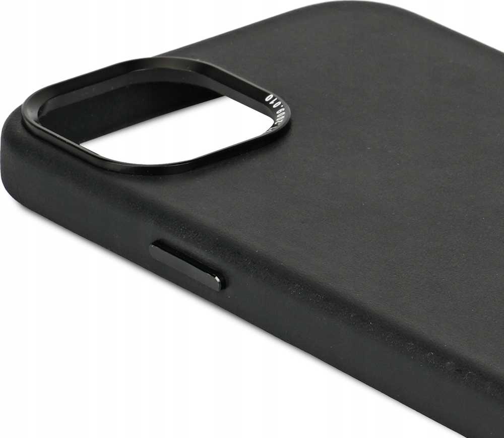 Decoded Dekoduotas odinis dėklas su MagSafe, skirtas iPhone 15 Plus – juodas