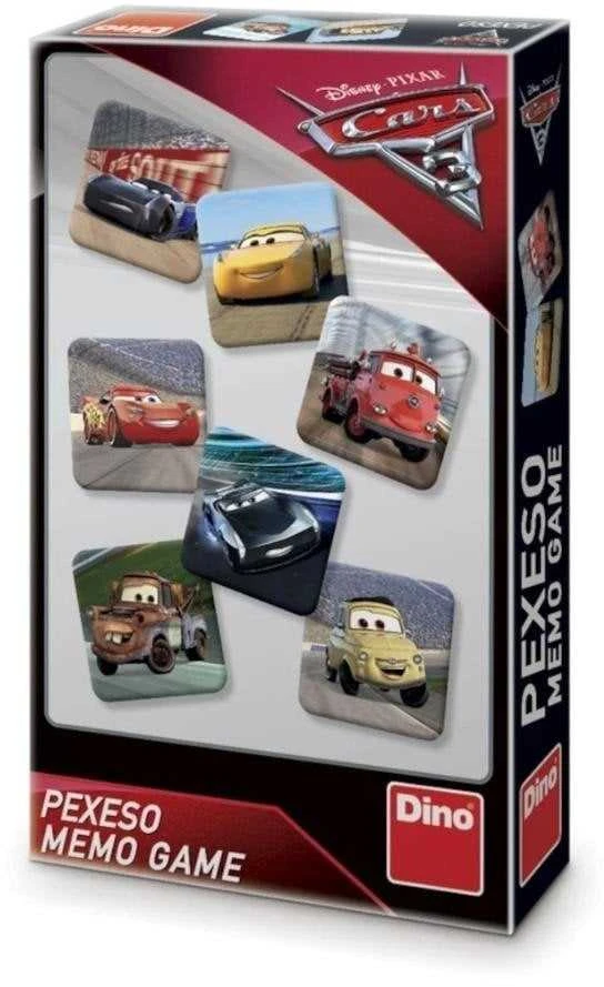 DINO kortų žaidimas Memory Cars 3, 621930