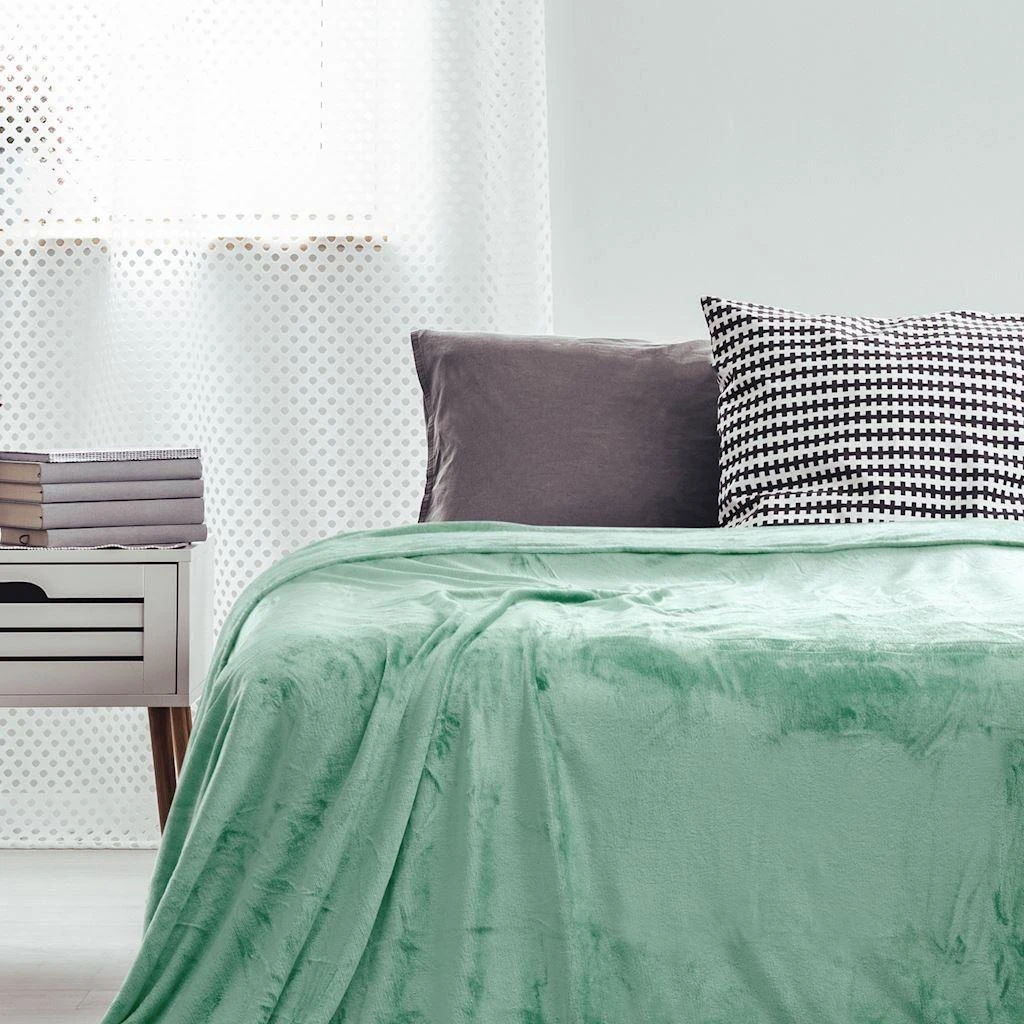 DecoKing Mėtų spalvos antklodė MIC Peppermint 160×210