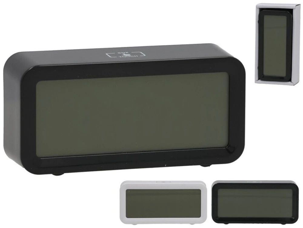 LCD žadintuvas 13,4 x 6,5 cm, 2 rūšių, DECORLIFE