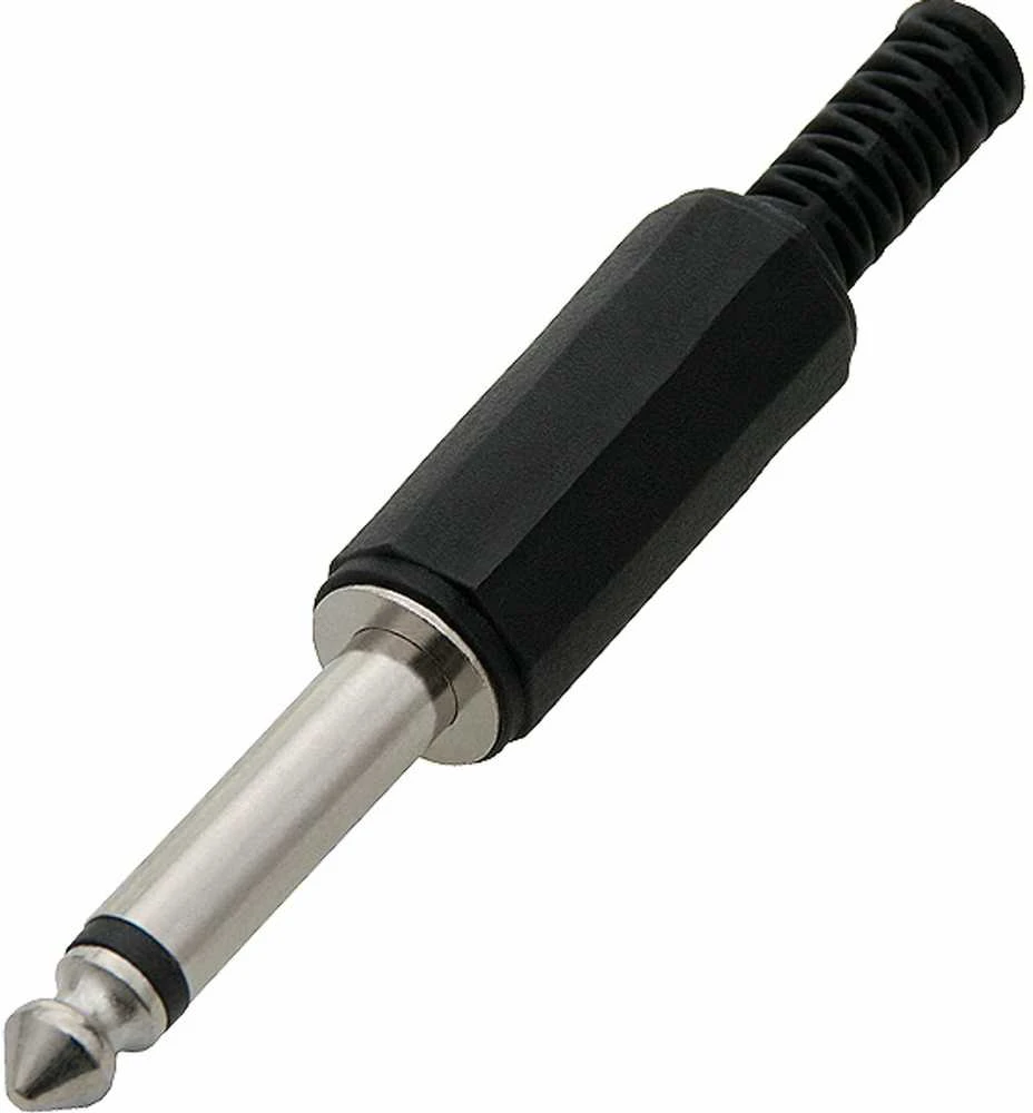 1180# 6,3 mm mono plastikinis lizdo kištukas