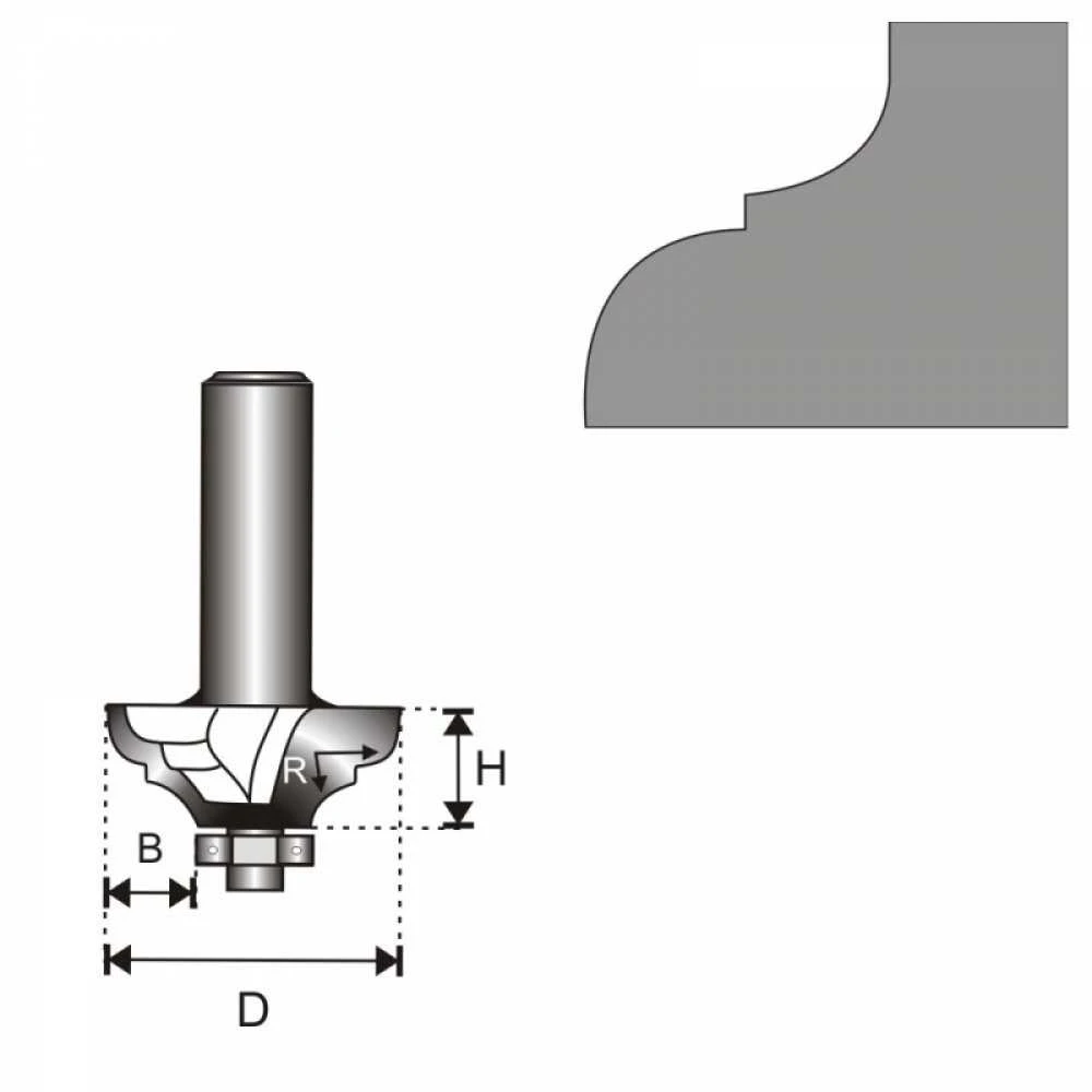 Dedra Freza mediui 8 D 352 H 159 R 555 B 111mm